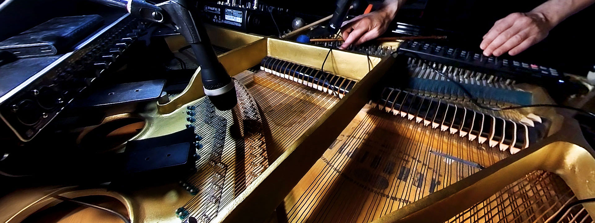 Piano & live electronics (VR 360° and Ambisonics audio)